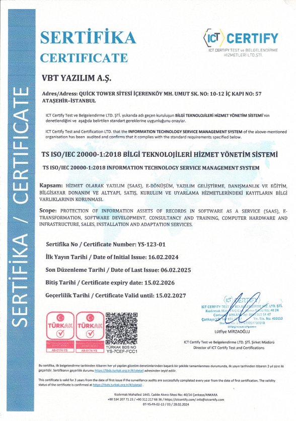 2025 - Information Technology Service Management System