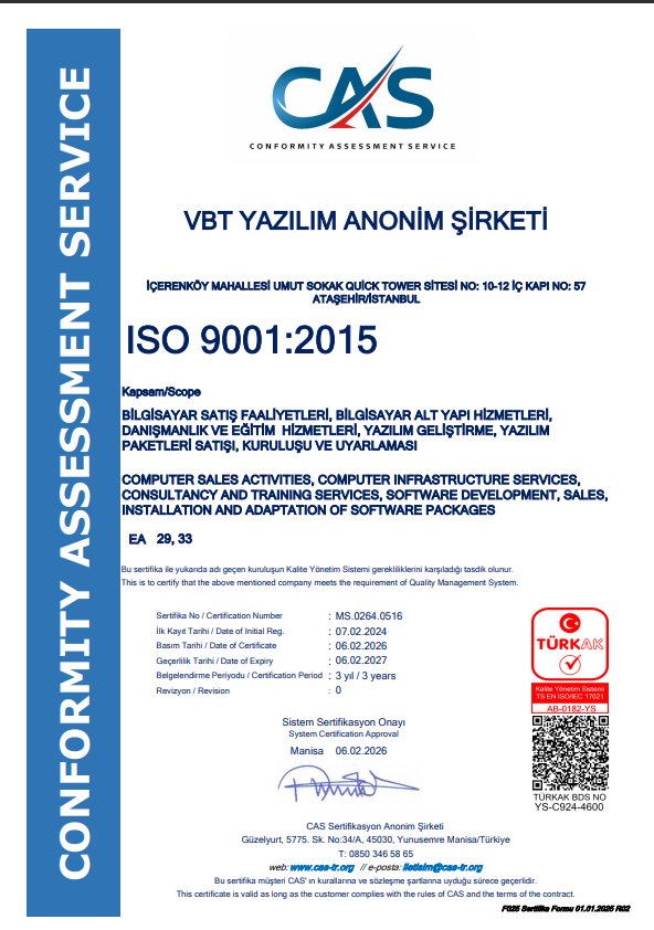 2026 - Quality Management System